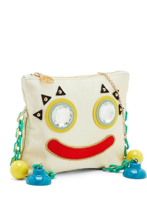 Charlotte Olympia Molly chain shoulder bag - Neutrals