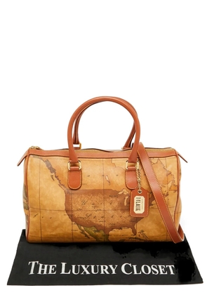 ALVIERO MARTINI 1° CLASSE Geo Classic Boston bag - Brown