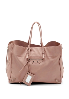 Balenciaga Pre-Owned Papier A4 leather tote bag - Pink