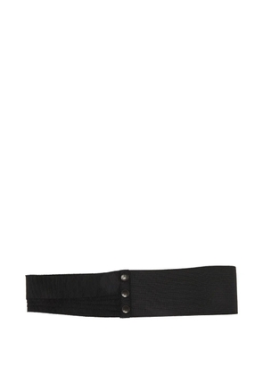 Lanvin Pre-Owned snap-fastening belt - Black