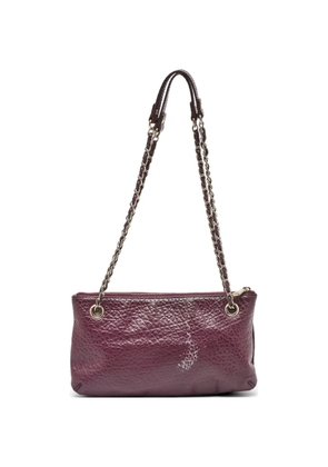 DKNY Vintage lock chain shoulder bag - Purple