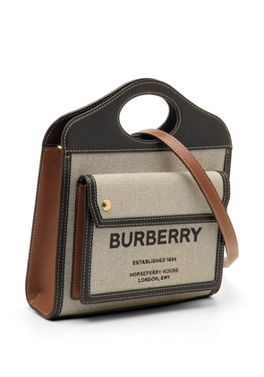 Burberry Pre-Owned Mini Pocket tote bag - Neutrals