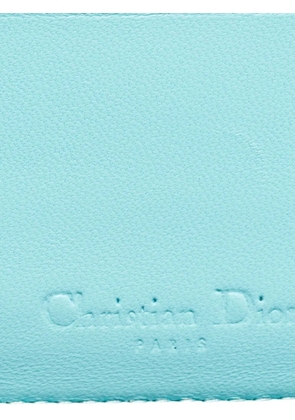 Christian Dior Pre-Owned Lady Dior Cannage wallet - Blue