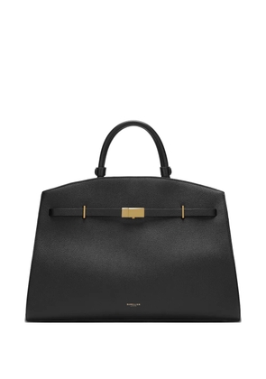 DeMellier small Hudson leather tote bag - Black