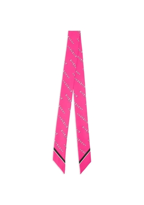 Givenchy Shadow silk scarf - Pink