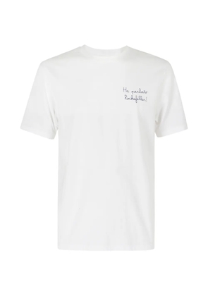 MC2 Saint Barth Portofino embroidered T-shirt - White