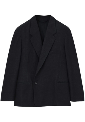 LEMAIRE Maxi Double Breasted Jacket - Black