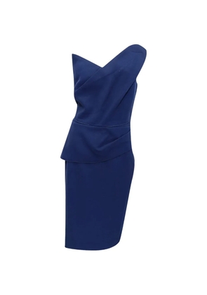 Roland Mouret One-shoulder midi dress - Blue