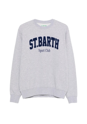 MC2 Saint Barth Ponza appliqué sweatshirt - Grey