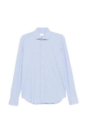 Xacus spread-collar button-down shirt - Blue