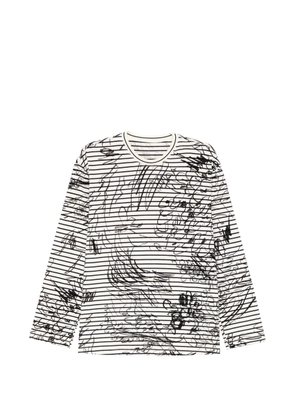 JNBY striped T-shirt - White