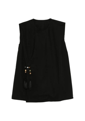 JNBY embellished-button top - Black