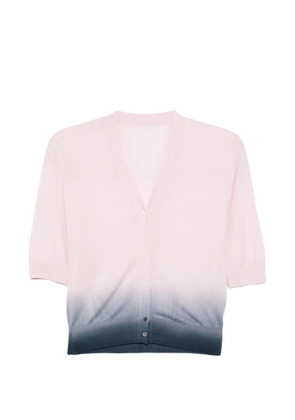 JNBY gradient-dye mid-sleeve cardigan - Pink
