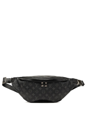 Louis Vuitton Pre-Owned 2019 Monogram Eclipse Discovery Bumbag PM belt bag - Black