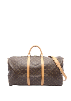 Louis Vuitton Pre-Owned 1996 Monogram Keepall Bandouliere 60 travel bag - Brown
