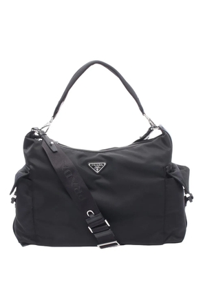 Prada Pre-Owned 2019-2026 Re-Nylon Saffiano Explorer satchel - Black
