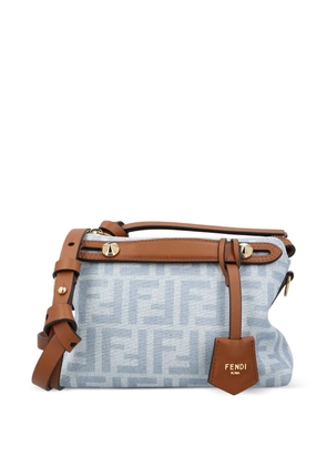 FENDI By The Way Soft FF jacquard mini bag - Blue