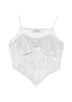 Kimhekim Monroe Spangle top - Grey