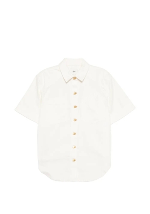 Aje Halo embroidered shirt - Neutrals
