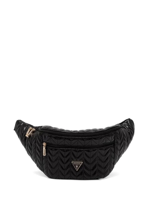 GUESS USA quilted chevron belt bag - Black