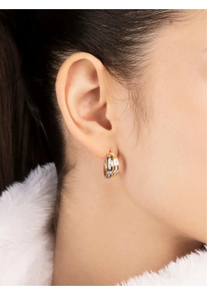 APM Monaco Morse Toi Moi earrings - White