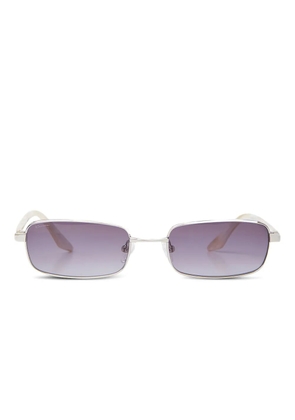 Lexon Kenny rectangular sunglasses - Silver