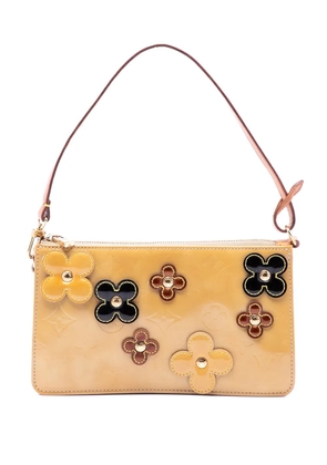 Louis Vuitton Pre-Owned 2000-2010 Monogram Vernis Pochette Lexington Fleurs shoulder bag - Yellow