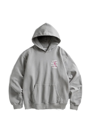 Anti Social Social Club Cancelled Paint hoodie - Grey