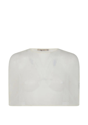 Paloma Wool Boldo cotton cape top - White