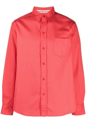 Meta Campania Collective Pablo cotton-twill shirt - Red