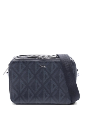 Christian Dior Pre-Owned 2010s CD Diamond messenger bag - Black