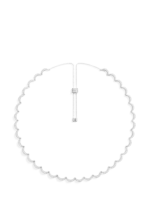 APM Monaco Waves scalloped necklace - Silver