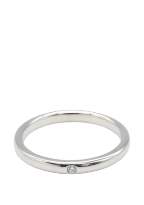 Tiffany & Co. Pre-Owned 2010s Stacking band diamond ring - Silver
