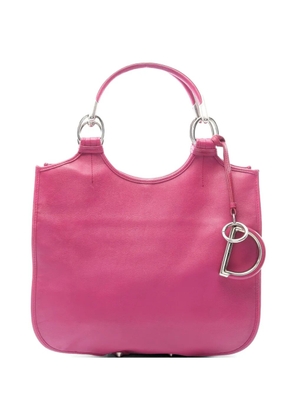 Christian Dior Pre-Owned 2000s D charm leather handbag - Pink