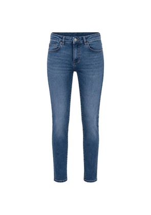 FRACOMINA logo-plaque straight-leg jeans - Blue