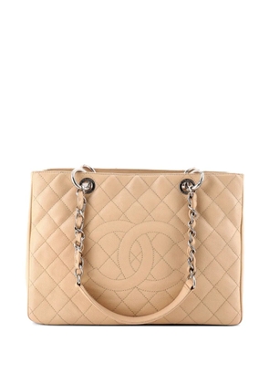 CHANEL Pre-Owned Grand Shopping Quilted Caviar tote bag - Neutrals