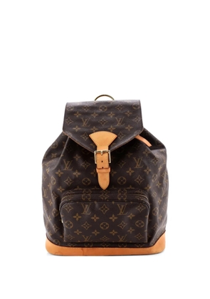 Louis Vuitton Pre-Owned Vintage Montsouris Monogram Canvas MM backpack - Brown