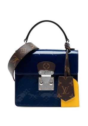 Louis Vuitton Pre-Owned 2019 Monogram Vernis Spring Street satchel - Blue