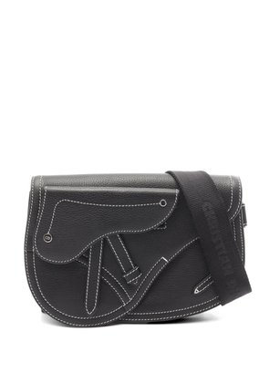 Christian Dior Pre-Owned 2010s Saddle pouch shoulder bag - Black