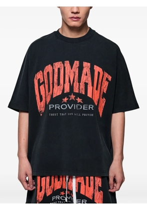 GODMADE cotton T-shirt - Black