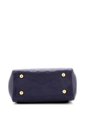 Louis Vuitton Pre-Owned Montaigne Handbag Monogram Empreinte Leather BB satchel - Blue