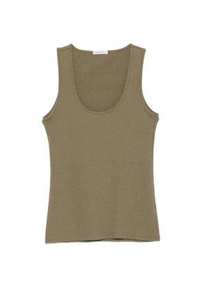 ANONYM APPAREL Claire ribbed-knit tank top - Green