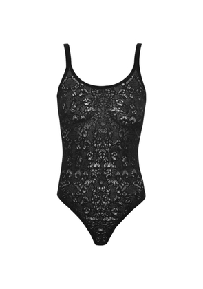 Gabriela Hearst Desnos crochet-knit bodysuit - Black