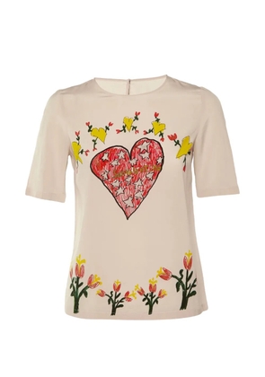 Dolce & Gabbana Pre-Owned printed top - Pink