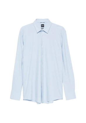 BOSS slim-fit long-sleeve shirt - Blue