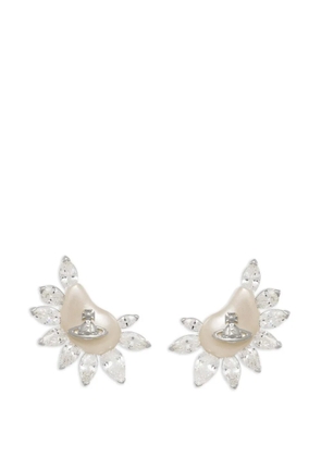 Vivienne Westwood Telma Orb-plaque earrings - Silver