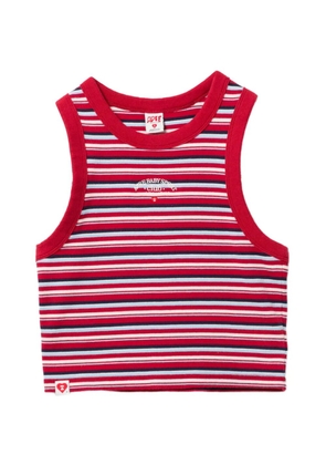 APEE™ by *A BATHING APE® striped crop top - Red