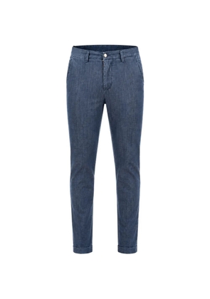 Re-Hash slim-fit turn-up jeans - Blue