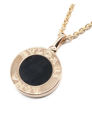 Bvlgari Pre-Owned 2010s onyx and diamond necklace - Pink