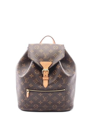 Louis Vuitton Pre-Owned 2018 Montsouris Monogram backpack - Brown